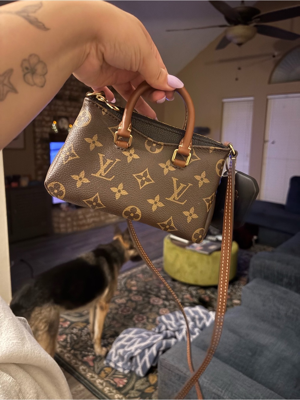 Louis Vuitton LV Monogram Pallas Nano